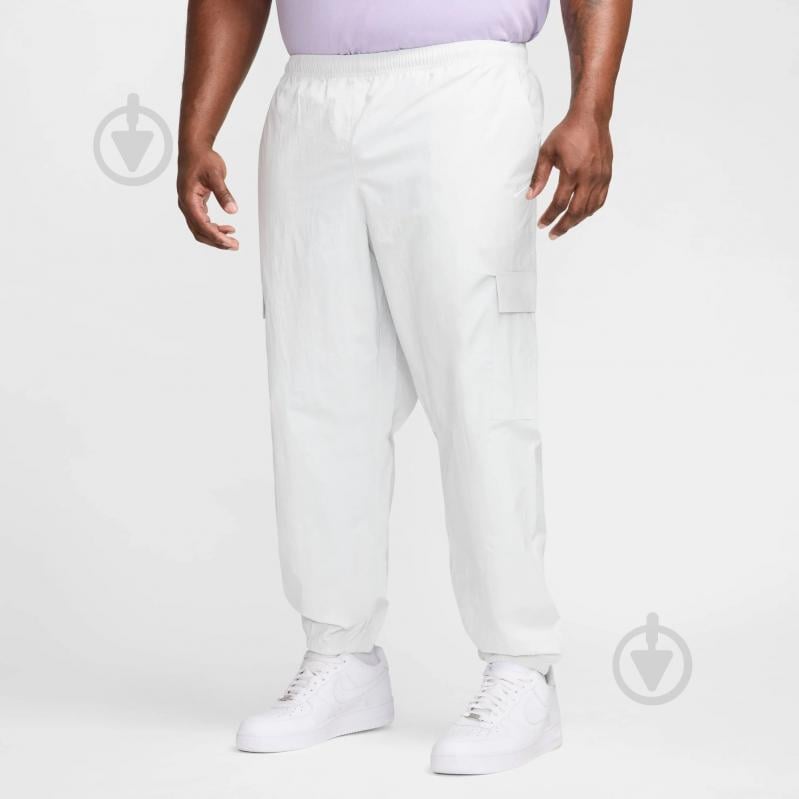 Брюки Nike M NK CLUB WVN CARGO PANT HJ1990-025 р. M серый - фото 8
