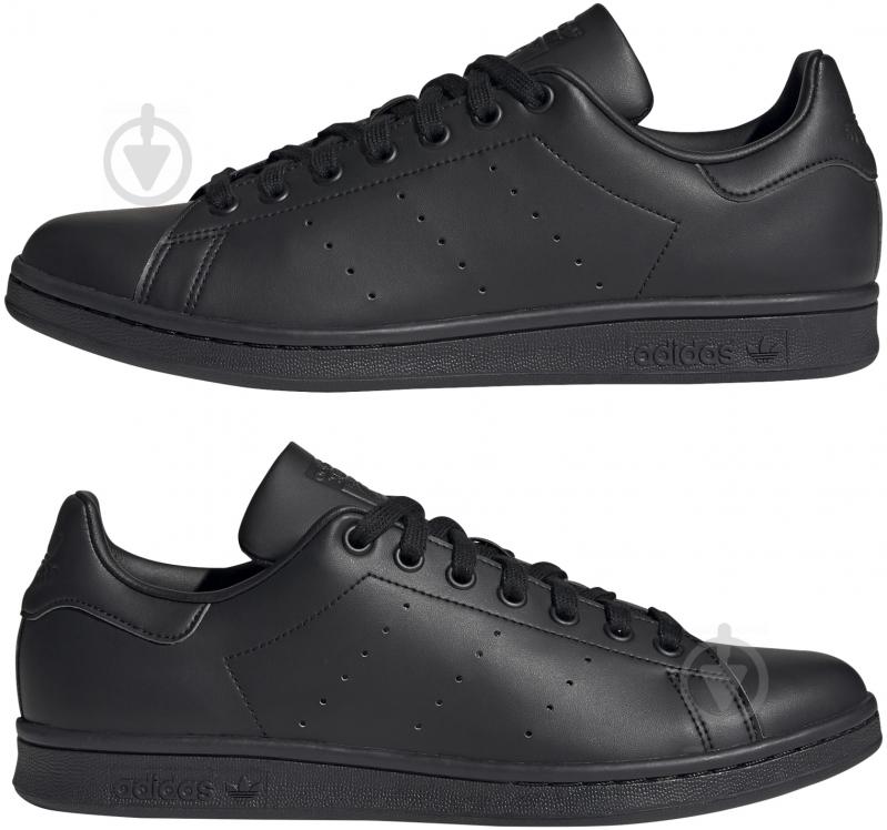 Кроссовки мужские демисезонные Adidas STAN SMITH FX5499 р.40 2/3 черные - фото 5