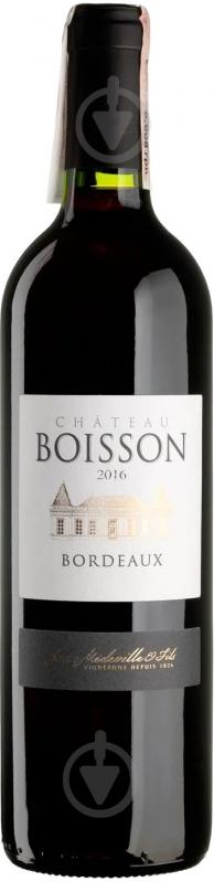 Вино Chateau Boisson Chateau Boisson Rouge красное сухое 0,75 л - фото 1