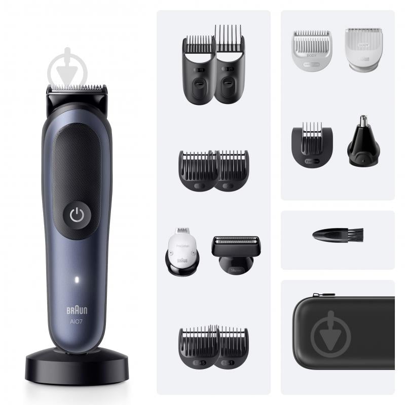Триммер универсальный Braun All-in-One Series 7 AIO7580 - фото 6 Триммер универсальный Braun All-in-One Series 7 AIO7580 - фото 6