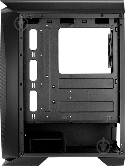 Корпус AeroCool Aero One Black Mini ARGB Tempered glass (Mini Eclipse-G-BK-v1) - фото 10