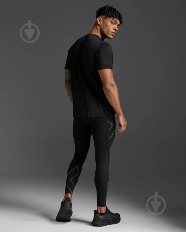 Футболка 2XU Light Speed Tech Tee MR7150a_BLK/BRF р.L чорний - фото 7