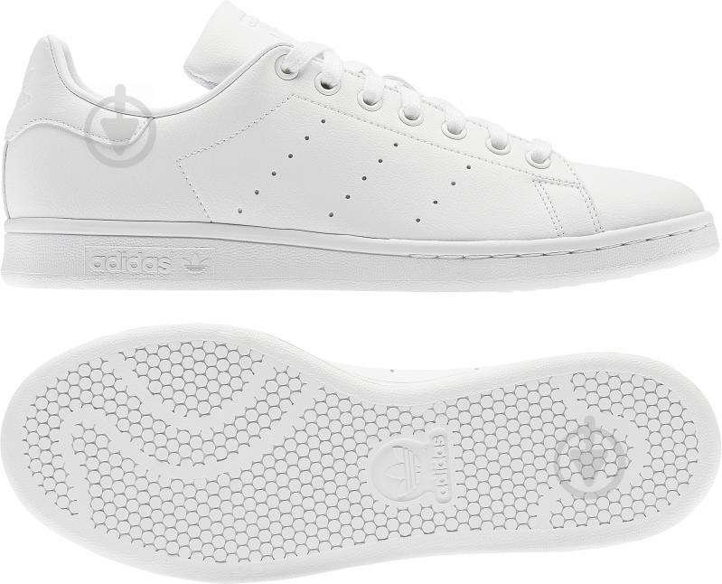 Кроссовки мужские демисезонные Adidas STAN SMITH FX5500 р.45 1/3 белые - фото 6