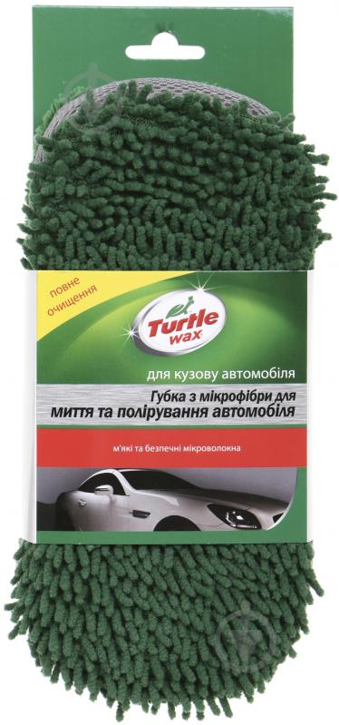 Губка автомобільна з мікрофібри TURTLE WAX - фото 2