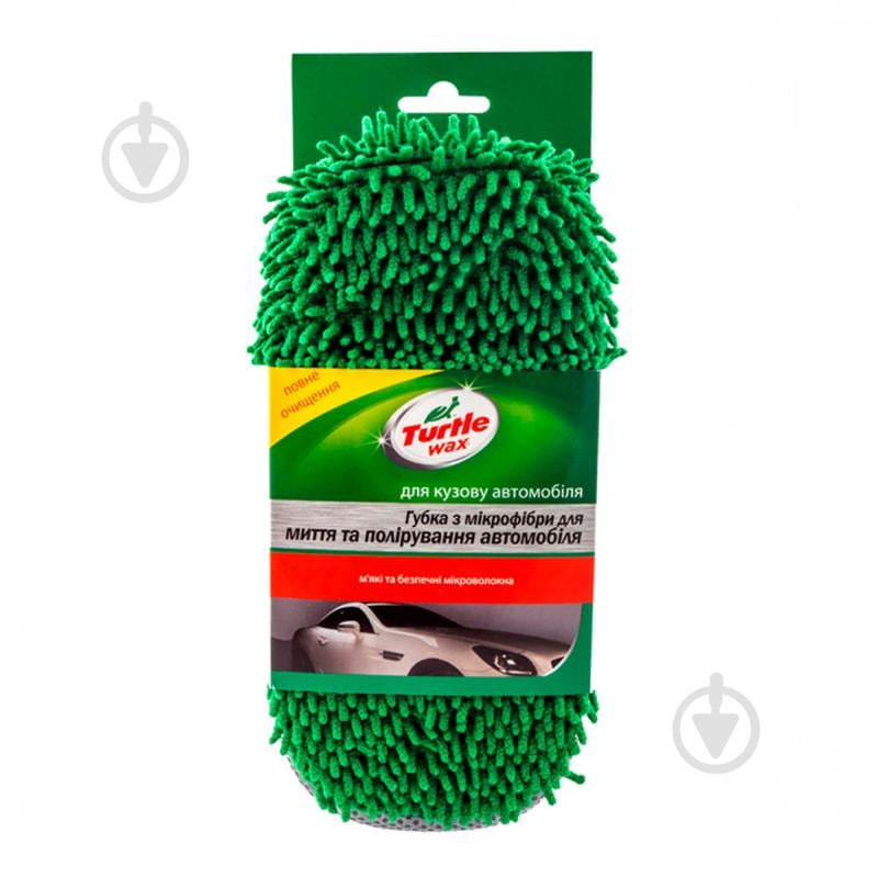 Губка автомобільна з мікрофібри TURTLE WAX - фото 1