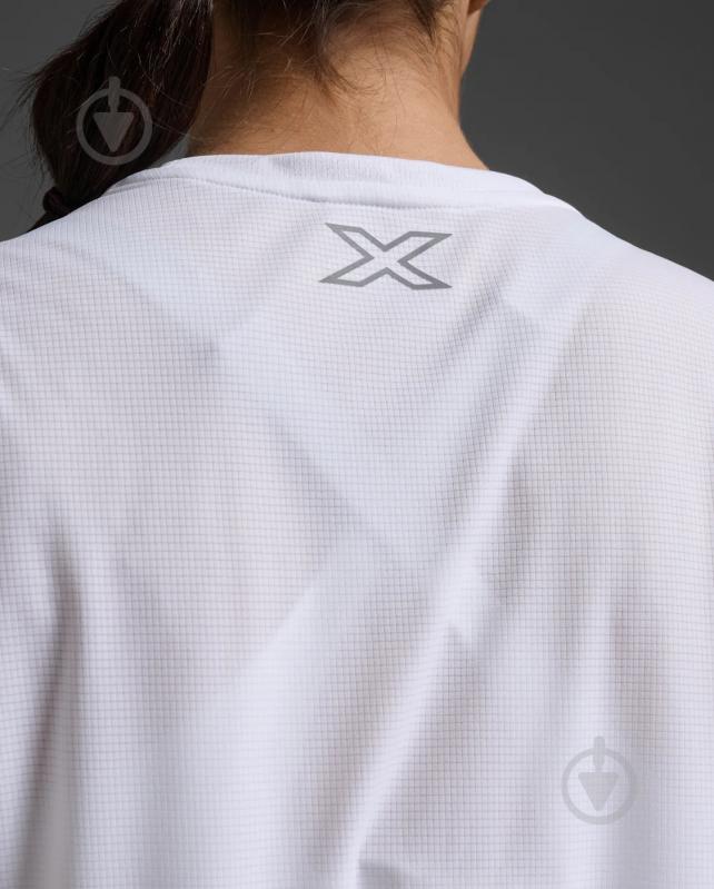 Футболка 2XU Aero Tee WR6565a_WHT/SRF р.XS білий - фото 5