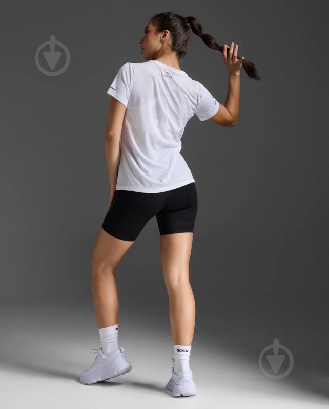 Футболка 2XU Aero Tee WR6565a_WHT/SRF р.XS білий - фото 7