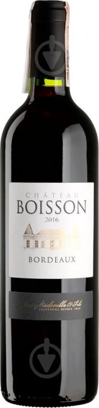 Вино Chateau Boisson Rouge червоне сухе 0,75 л - фото 1