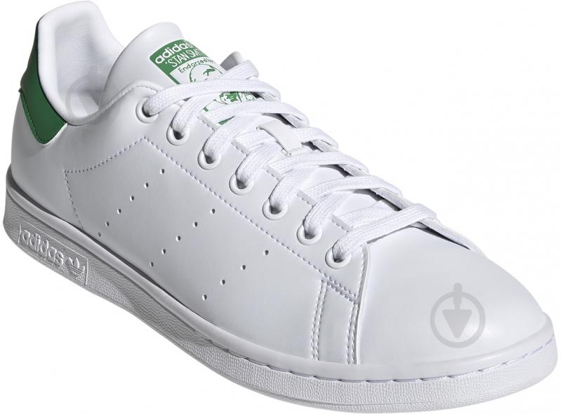 Кросівки чоловічі демісезонні Adidas STAN SMITH FX5502 р.41 1/3 білі - фото 4