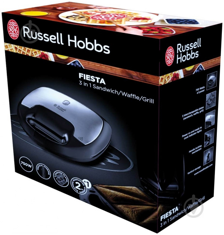 Бутербродница Russell Hobbs Fiesta 22570-56 - фото 8