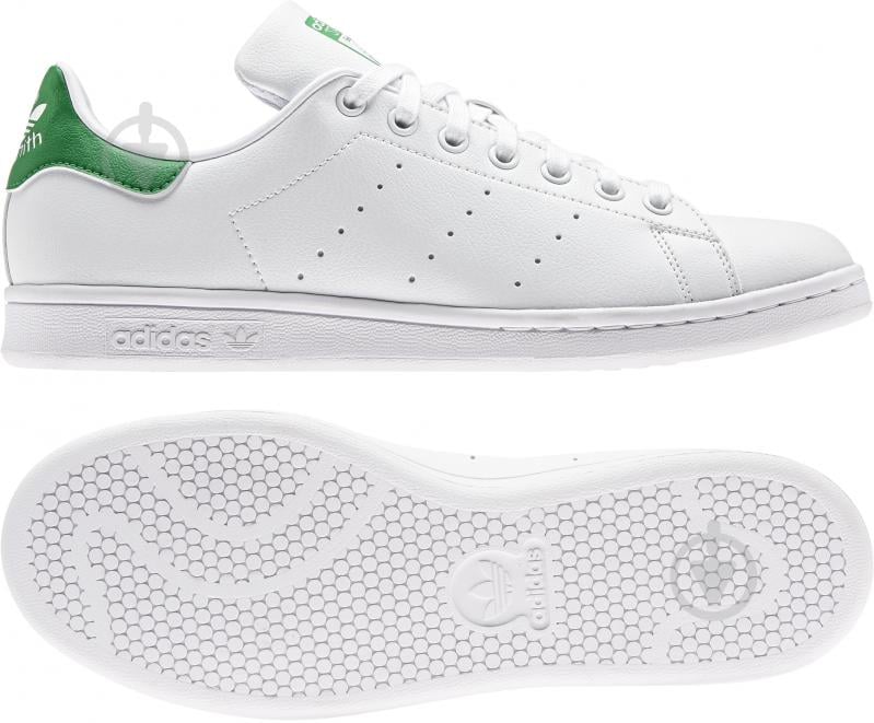 Кросівки чоловічі демісезонні Adidas STAN SMITH FX5502 р.42 білі - фото 6