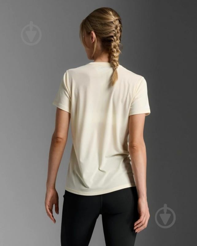 Футболка 2XU Aero Tee WR6565a_PXL/WRF р.S жовтий - фото 2