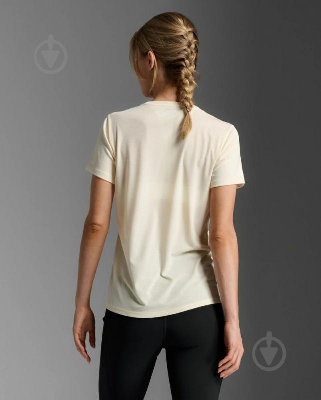 Футболка 2XU Aero Tee WR6565a_PXL/WRF р.L жовтий - фото 2