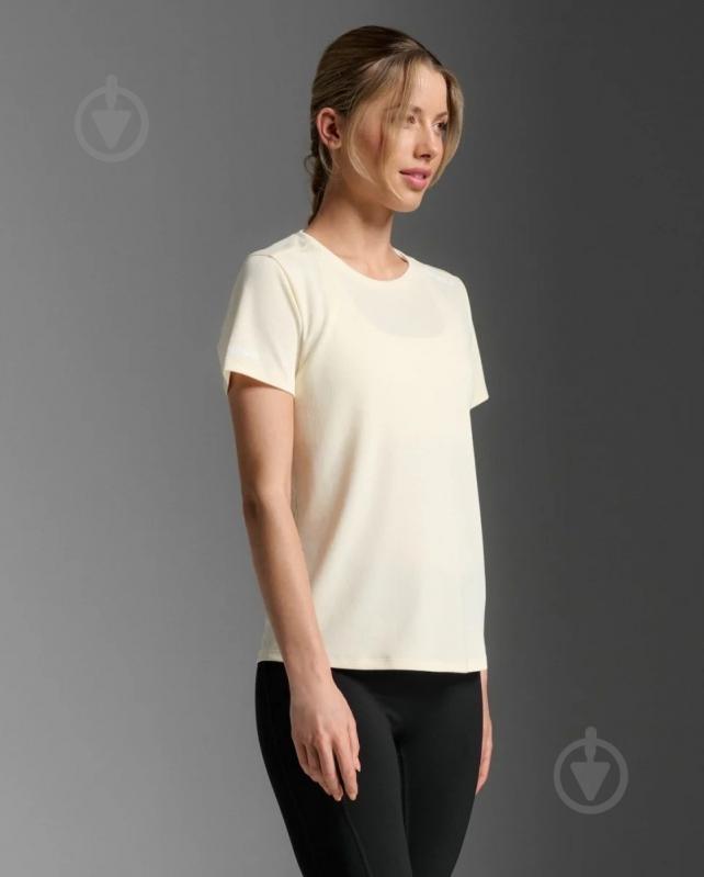 Футболка 2XU Aero Tee WR6565a_PXL/WRF р.L жовтий - фото 3