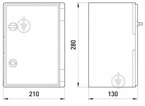 Щиток пластиковый E.NEXT e.plbox.210.280.130.tr CP5011 - фото 2