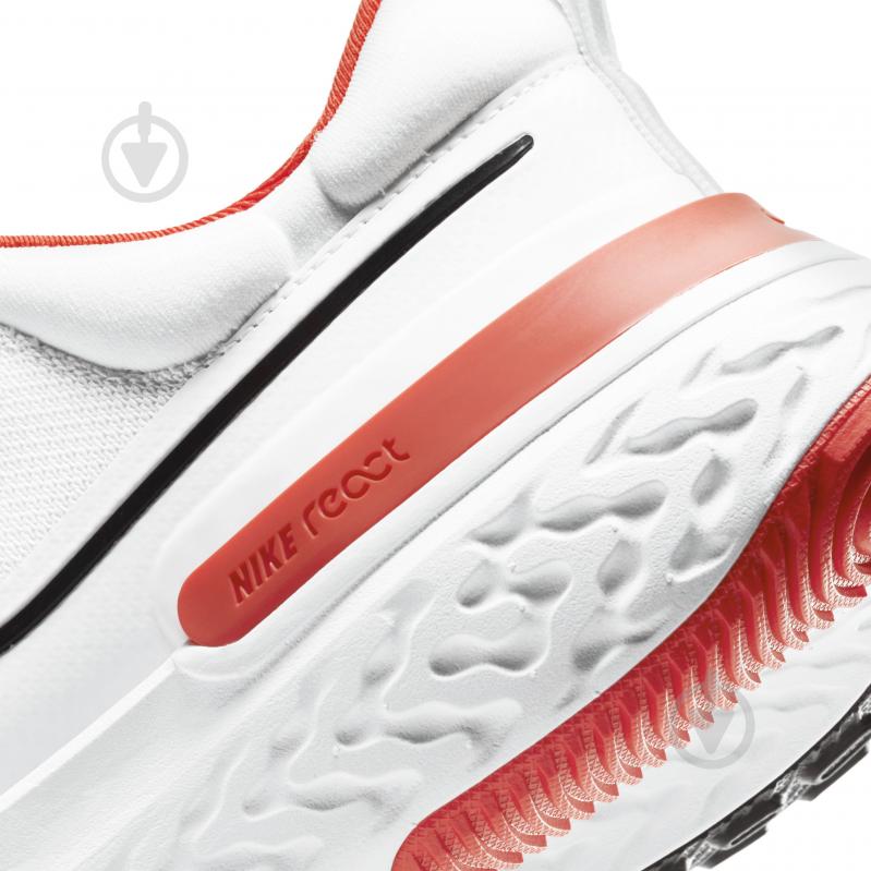 Кроссовки мужские летние Nike React Miler 2 CW7121-100 р.42,5 белые - фото 12 Кроссовки мужские летние Nike React Miler 2 CW7121-100 р.42,5 белые - фото 12