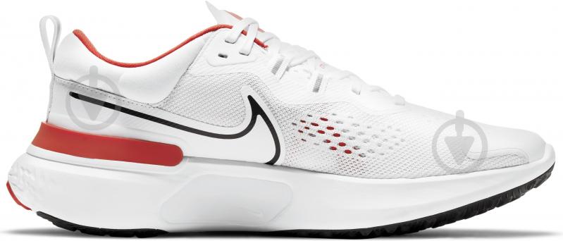 Кроссовки мужские летние Nike React Miler 2 CW7121-100 р.42,5 белые - фото 5 Кроссовки мужские летние Nike React Miler 2 CW7121-100 р.42,5 белые - фото 5