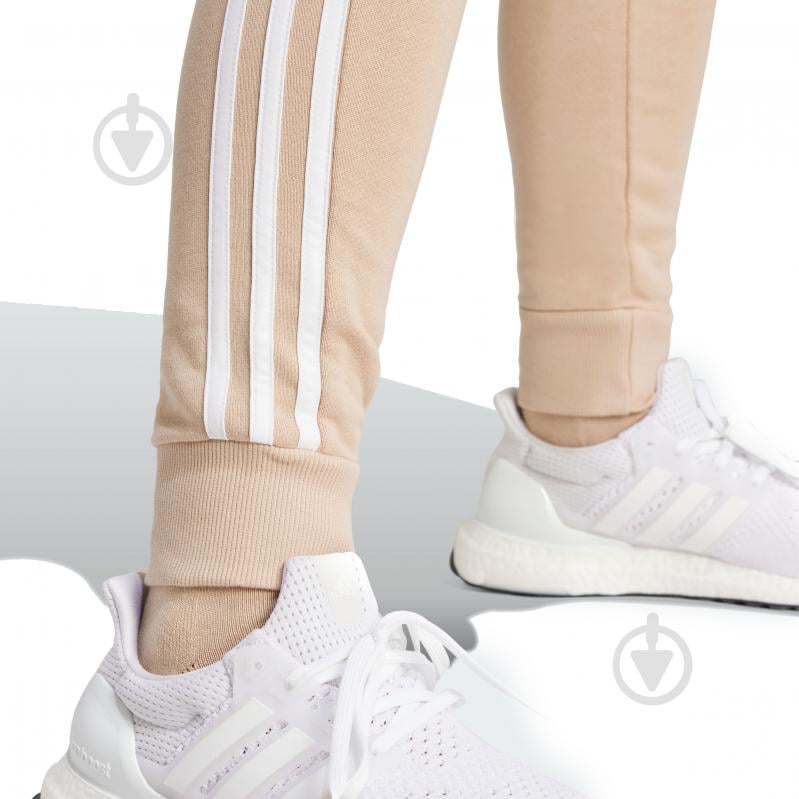 Штани Adidas W 3S FT CF PT IR5378 р. XL бежевий - фото 4