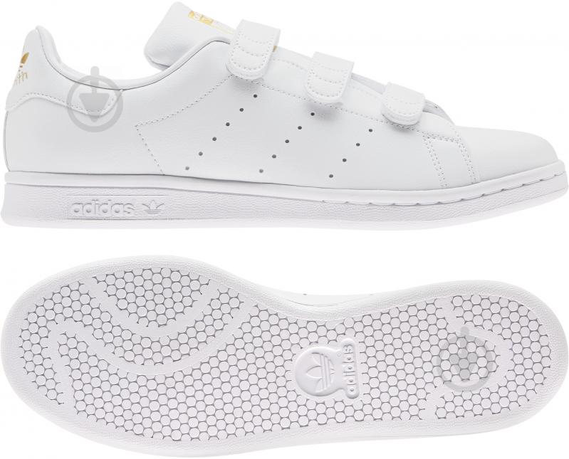 Кросівки чоловічі демісезонні Adidas STAN SMITH CF FX5508 р.40 2/3 білі - фото 6