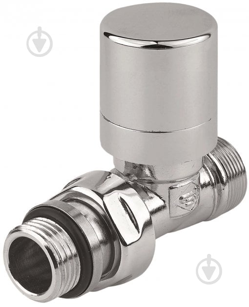 Кран-термостат Carlo Poletti First Thermo прямой 1/2" х 24-19 хром (V142511CB) - фото 1 Кран-термостат Carlo Poletti First Thermo прямой 1/2" х 24-19 хром (V142511CB) - фото 1