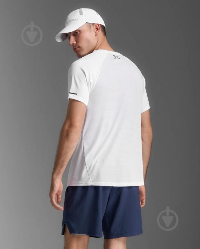 Футболка 2XU Aero Tee MR6557a_APN/BRF р.2XL синий - фото 2 Футболка 2XU Aero Tee MR6557a_APN/BRF р.2XL синий - фото 2