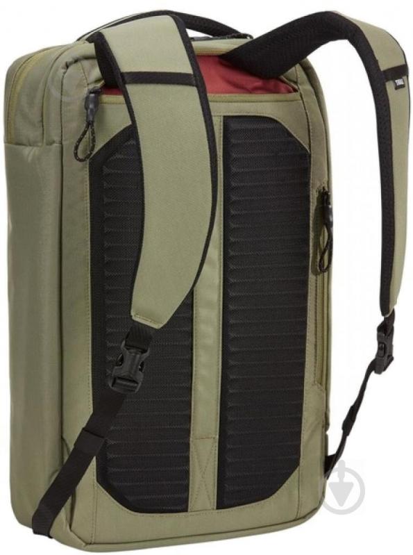 Сумка-рюкзак Thule Paramount Convertible Laptop Bag 15.6" olive green (3204220) - фото 6