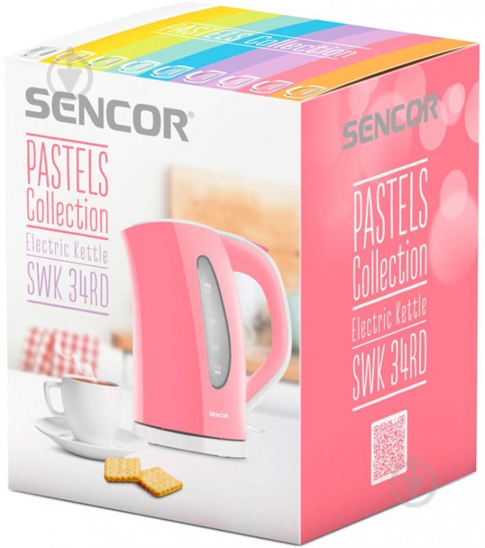 Электрочайник Sencor SWK34RD - фото 9