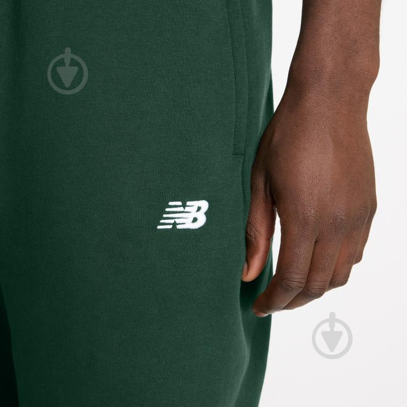 Брюки New Balance Sport Essentials Fleece MP41503NWG р. L зеленый - фото 5