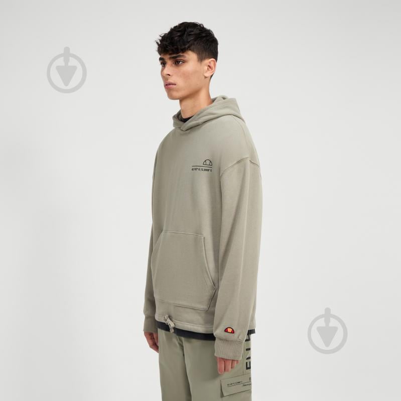 Джемпер Ellesse Marotta OH Hoody SHZ21858-506 р.L хакі - фото 3 Джемпер Ellesse Marotta OH Hoody SHZ21858-506 р.L хакі - фото 3