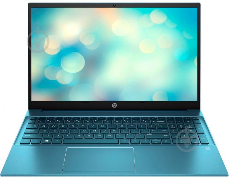 Ноутбук HP Pavilion 15-eg0008ur 15,6 (2H5Z2EA) blue - фото 1