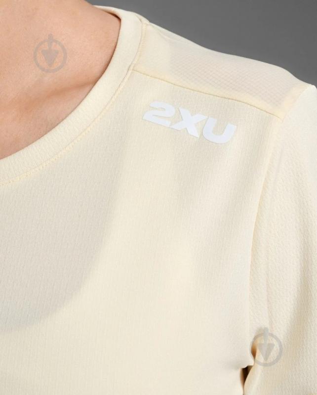Футболка 2XU Aero Tee WR6565a_PXL/WRF р.XL жовтий - фото 4