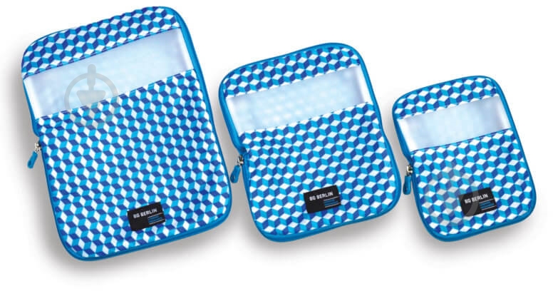 Набор дорожных органайзеров для одежды BG Berlin Bg009-01-Blue бело-голубой - фото 1 Набор дорожных органайзеров для одежды BG Berlin Bg009-01-Blue бело-голубой - фото 1