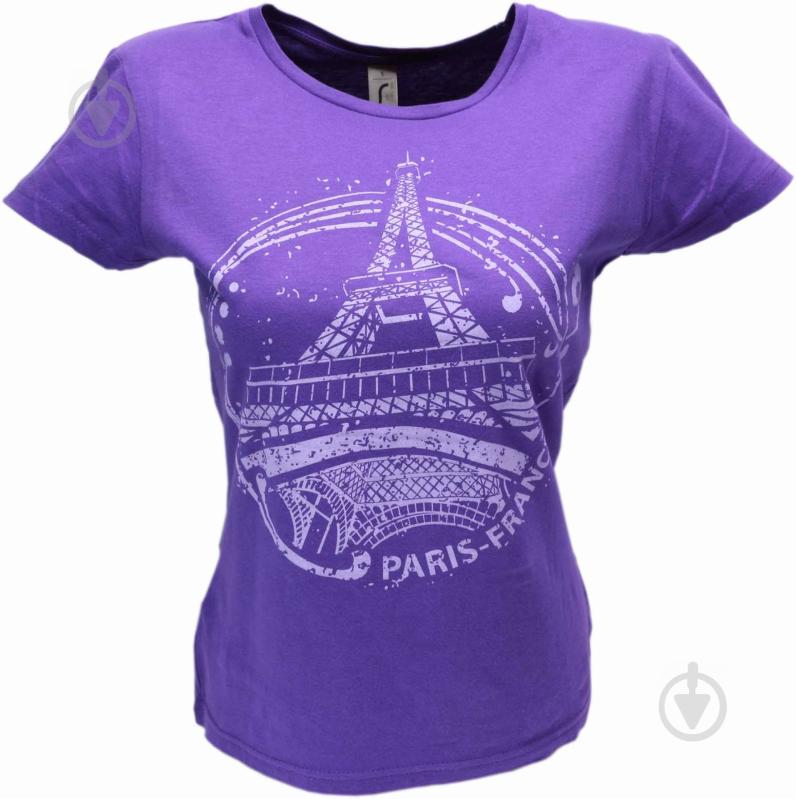 Футболка Regent PARIS-FRANCE 11386712/7 XXL р. 2XL фіолетовий - фото 1