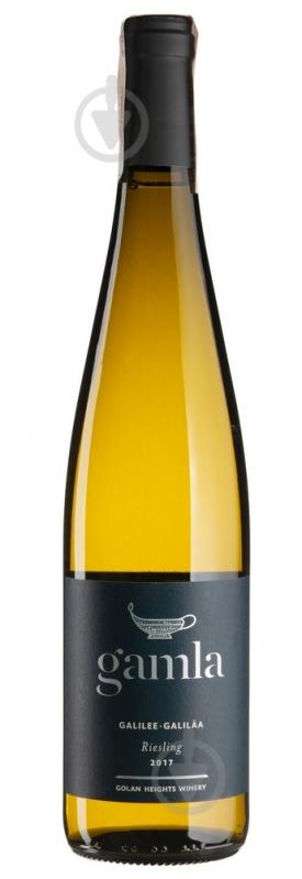 Вино Golan Heights Winery виноградное натуральное полусухое белое Уайт Рислинг Гамла 0,75 л - фото 1 Вино Golan Heights Winery виноградное натуральное полусухое белое Уайт Рислинг Гамла 0,75 л - фото 1