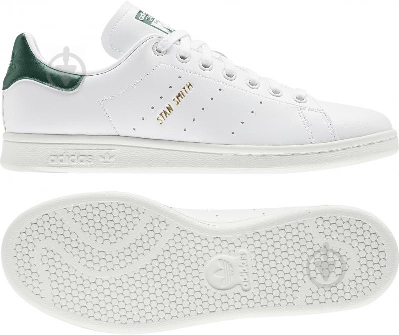 Кросівки чоловічі демісезонні Adidas STAN SMITH FX5522 р.42 2/3 білі - фото 6