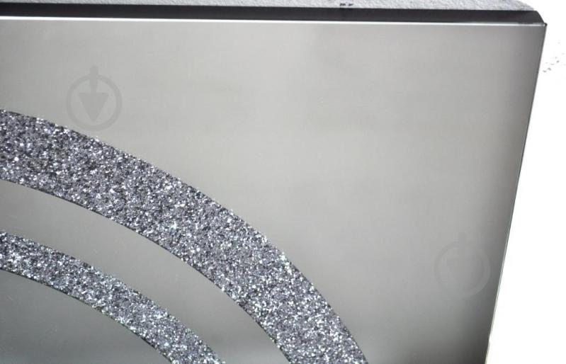 Зеркало SEAPS Zerrofixx Glitter Circle Silver Series 5 90x90 см №3505 - фото 3 Зеркало SEAPS Zerrofixx Glitter Circle Silver Series 5 90x90 см №3505 - фото 3