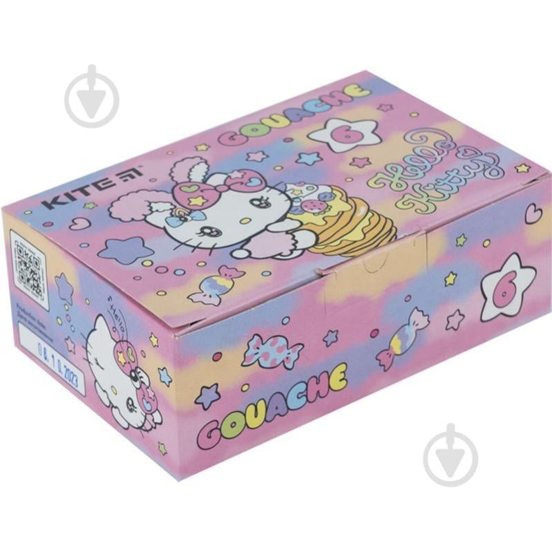 Гуаш 6 кольорів x 20 мл HK23-062 Hello Kitty KITE - фото 1