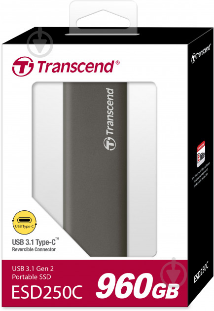 SSD-накопитель Transcend 960GB USB 3.1 TLC (TS960GESD250C) - фото 3