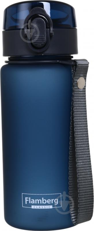 Бутылка для воды Flamberg Raven 450 мл синий - фото 1