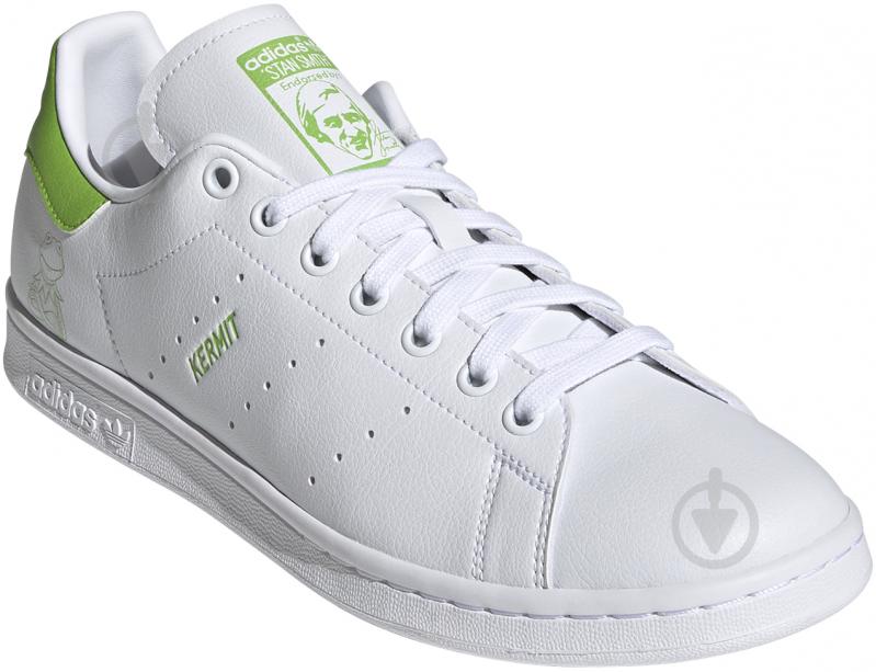 Кросівки чоловічі демісезонні Adidas STAN SMITH FX5550 р.40 2/3 білі - фото 4