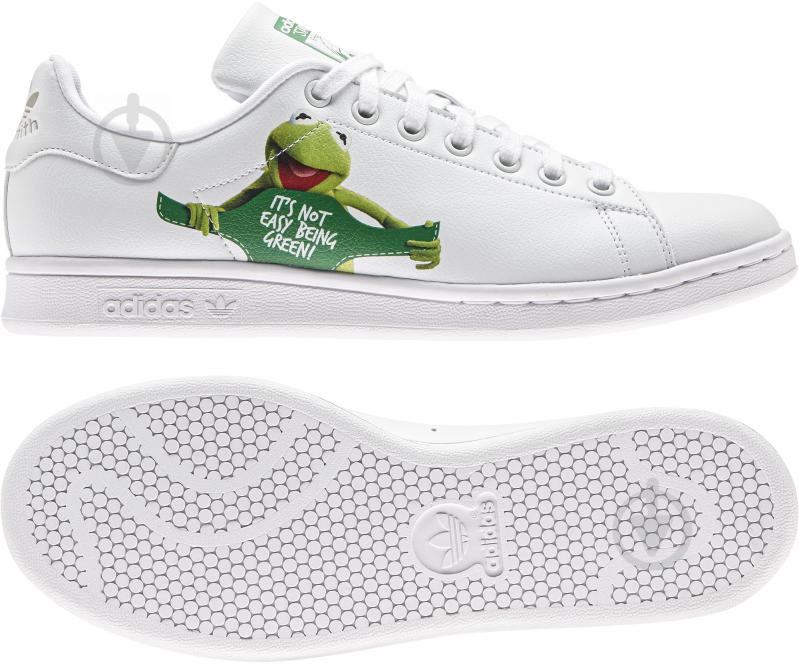 Кросівки чоловічі демісезонні Adidas STAN SMITH FX5550 р.40 2/3 білі - фото 6