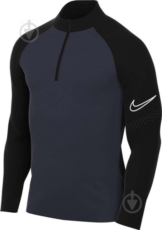 Джемпер Nike M NK DF ACDPR DRIL TOP BV6916-453 р. M темно-синий - фото 1