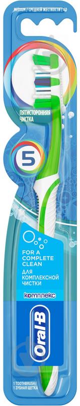 Зубная щетка Oral-B Пятисторонняя чистка 1 шт. - фото 1