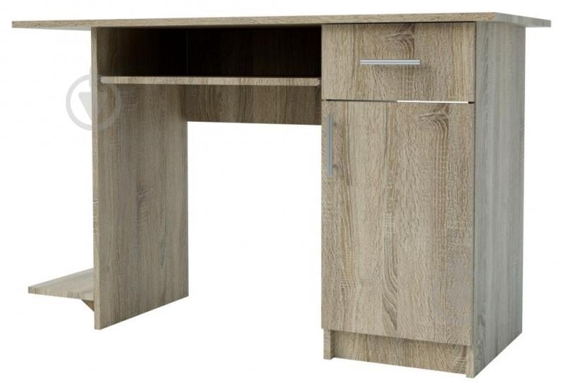 Стол компьютерный R 120x75x50 см дуб сонома - фото 1