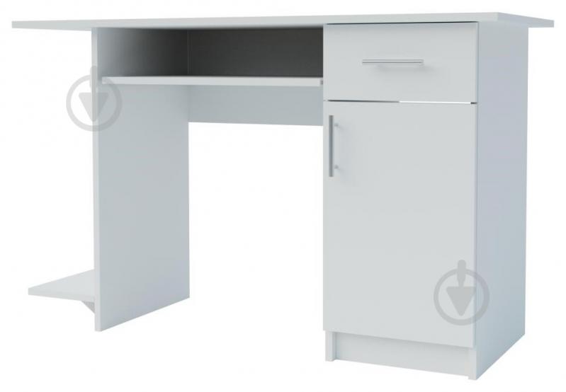 Стол компьютерный R 120x75x50 см нимфея альба - фото 1