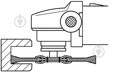 Щітка WURTH D125MM 0714692512 - фото 3