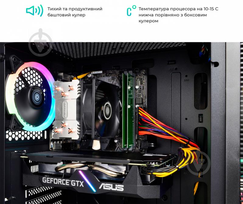 Компьютер персональный Artline Gaming X65 (X65v28) black - фото 9