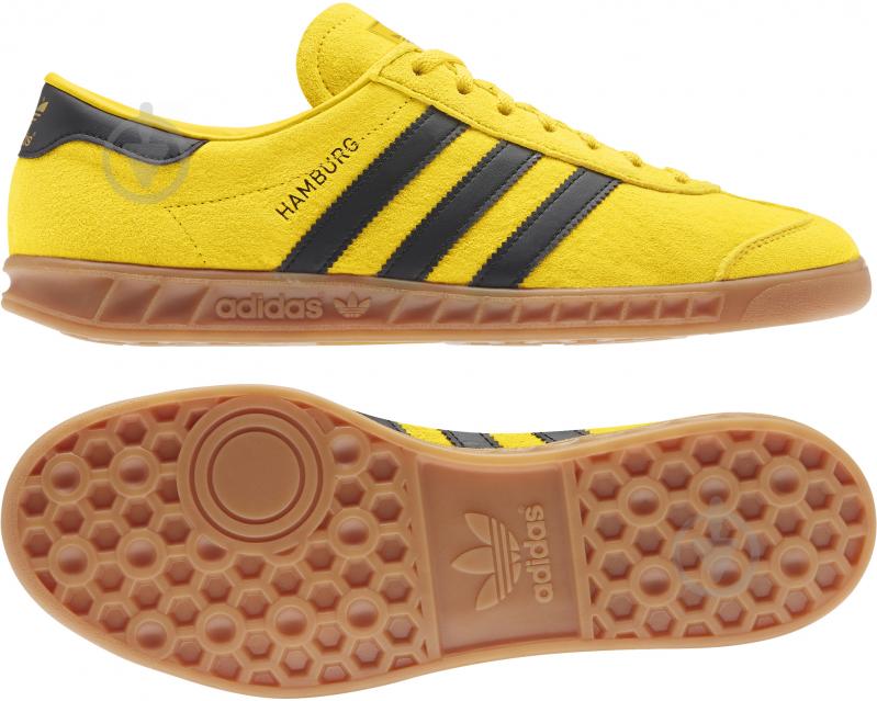 Кросівки чоловічі демісезонні Adidas HAMBURG FX5673 р.40 2/3 жовті - фото 6