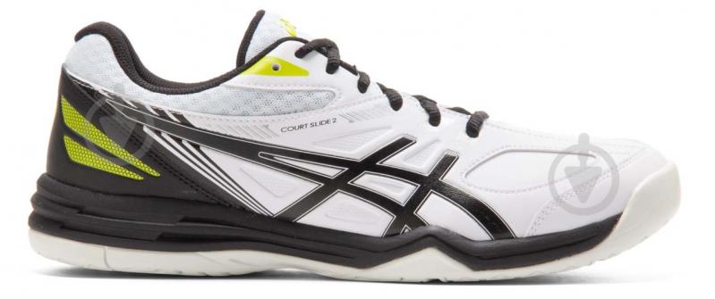 Кроссовки мужские Asics COURT SLIDE 2 1041A194-100 р.42,5 белые - фото 1