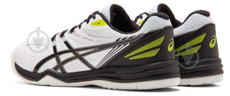Кроссовки мужские Asics COURT SLIDE 2 1041A194-100 р.42,5 белые - фото 3